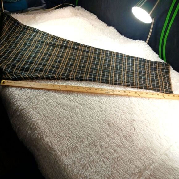 J. Jill Ponte Slim Leg Black Multi Plaid Pull Up Pants. Rayon/ Viscose 4X. NEW.. - Picture 13 of 14